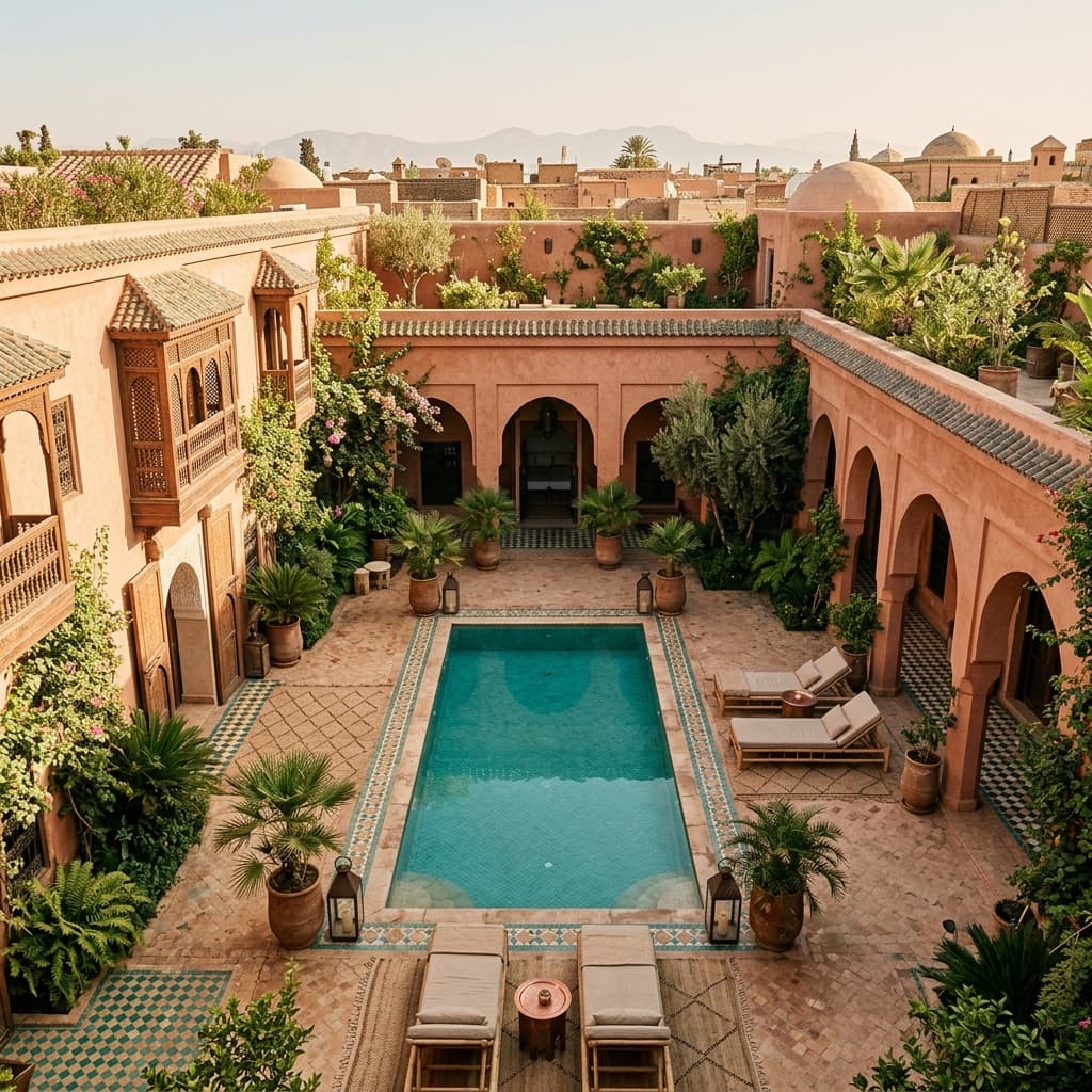 Luxury riad in Marrakech